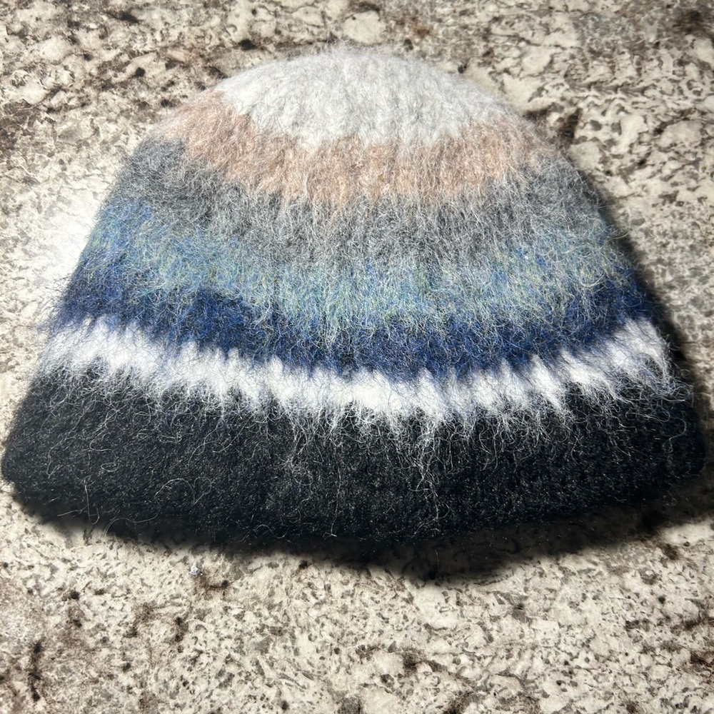 fur beanie